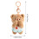 (1) Cute Plush Doll Keychain Gift for Girls 5