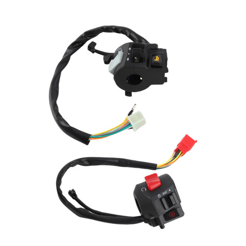 2x 7/8'' Motorcycle Switch Unit Horn Turn Signal 2