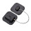 (Black, Square) Easy Install Window Lock - No Punch Design 2