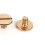 Solid Brass Button Stud Set for Leather DIY 5/6.5/8mm Rivets & Screw Nails Gold 4