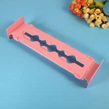 Adjustable Pink Drawer Divider 3.5 Inch Height Fits 12.8-21.7 Inch Storage