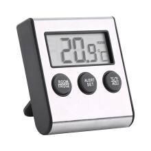 Digital LCD Refrigerator Thermometer - -50C to 70C, Stand & Magnet