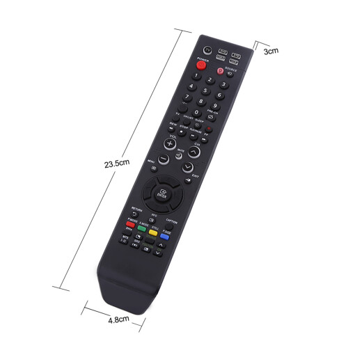 Universal Remote for Samsung BN59-00611A, 8m Range, Compact Black 2