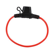 Splash Resistant 12V 30A Car Inline Fuse Holder Waterproof Small Size 5pcs