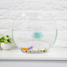 Blue Aquarium Fish Tank Decor Glowing Landscape & Animal Ornaments 10cm