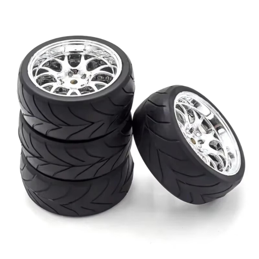 Rc Car Wheel Hubs 12Mm Hex For Redcat Hpi Tamiya Hsp 1/10 Touring On Road, 4Pack 9092120027785