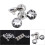 Decorative Silver Crystal Buttons for Headboard 1