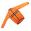 WOSAWE Protection Jacket Fahrrad L Orange 6