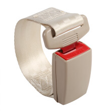 Universal Beige Car Seatbelt Extender 27cm Safety Belt Extension