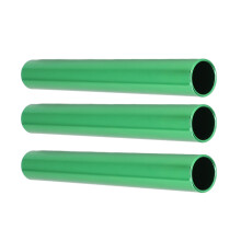 Helles grünes Aluminiumlegierungs-Relay-Staffel 3,8x30cm für Wettkampftraining