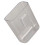 Transparent Plastic Wall Mounted Adhesive Storage Bin 2.5L Organizer 10