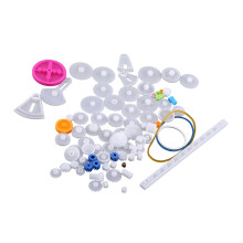 Robot DIY Gear Kit Plastic Pulleys Belts & Worms Crown Gear Set 84 Kinds