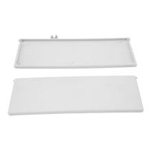 Graues Sonnenblenden-Visier-Spiegelabdeckung für Range Rover Sport 2010-2013