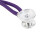 Colorful Purple Double Head Professional Stethoscope, 55cm 7