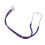 Colorful Purple Double Head Professional Stethoscope, 55cm 4