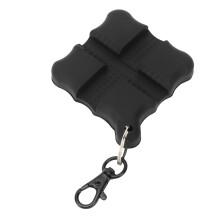 Silicone-Pfeilziehklemme für Zielschießen, Schwarz, 7x7cm