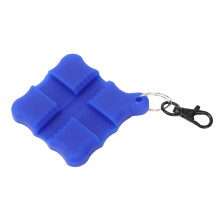 Silicone Pfeilziehhilfe Gripper 7x7cm Blau für Bogenschießen