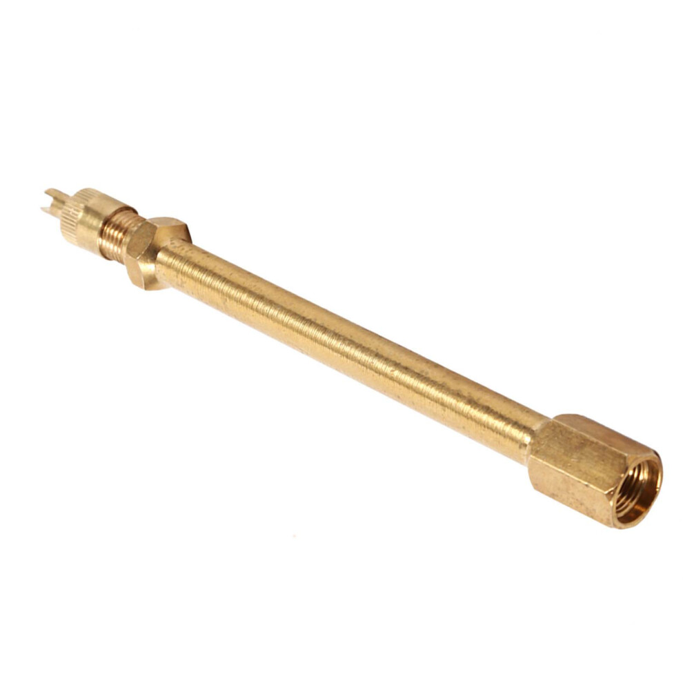 Brass Auto Tire Valve Stem Extension Pole 100Mm Durable & Portable 9361393045742