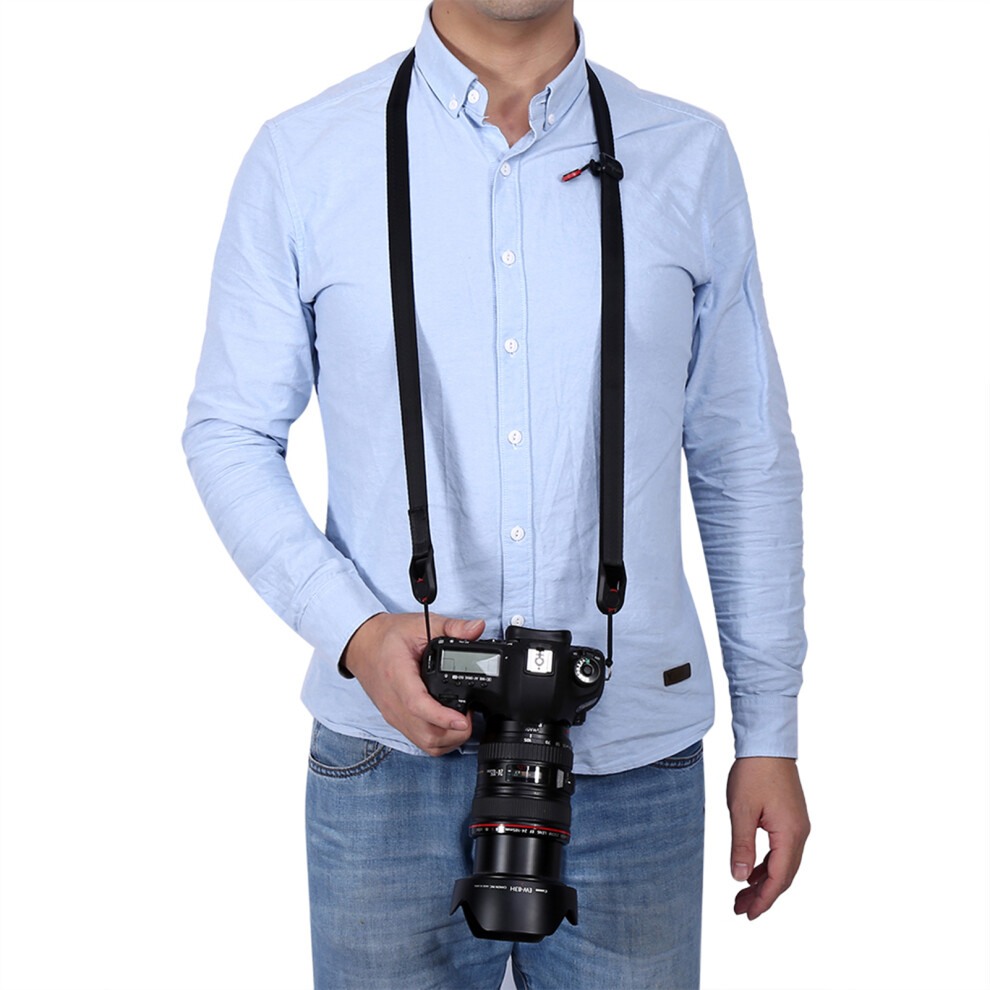Quick Release Camera Shoulder Strap Black 7790334412572