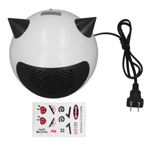 Mini Space Heater for Bedroom Office, 110V Desktop Heater
