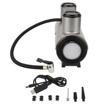 Smart billuftpumpe med LED-lys, 19-sylinder,