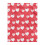 Flannel Throw Blanket with Red Heart Design100x70cm 1