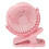 Clip-on ventilator ABS 720 rotation 3-hastighed USB/batteri lyserød 5