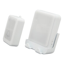 Kit Campanello Wireless Senza Fili con LED e 28 Accordi, Alimentato a Batteria