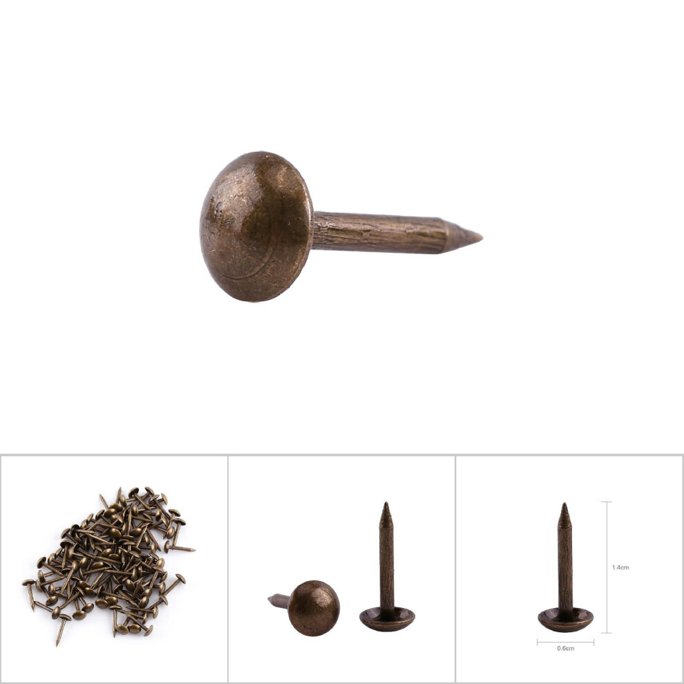 Decorative Bronze Upholstery Nails 100Pc 7444352023448