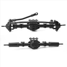RC Axle Front Rear Set for Axial SCX10 II 90046 90047, CNC Machined Upgrade for 1/10 RC Crawler