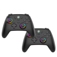 DATA FROG Wireless Gaming Controller, Hall Effect 3D Stick, Gamepad Controller for PC//IOS/Laptop PC & Steam Games