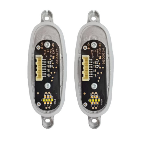 2pcs New Front Headlight LED Moudle 5E0941645/1473000368 for  Octavia 3 2012-2019 Daytime Running Light Source 2