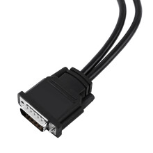 VGA Splitter Adapter Cable DMS-59 Pin Male to 2 x 15 Pin Female for Monitors
