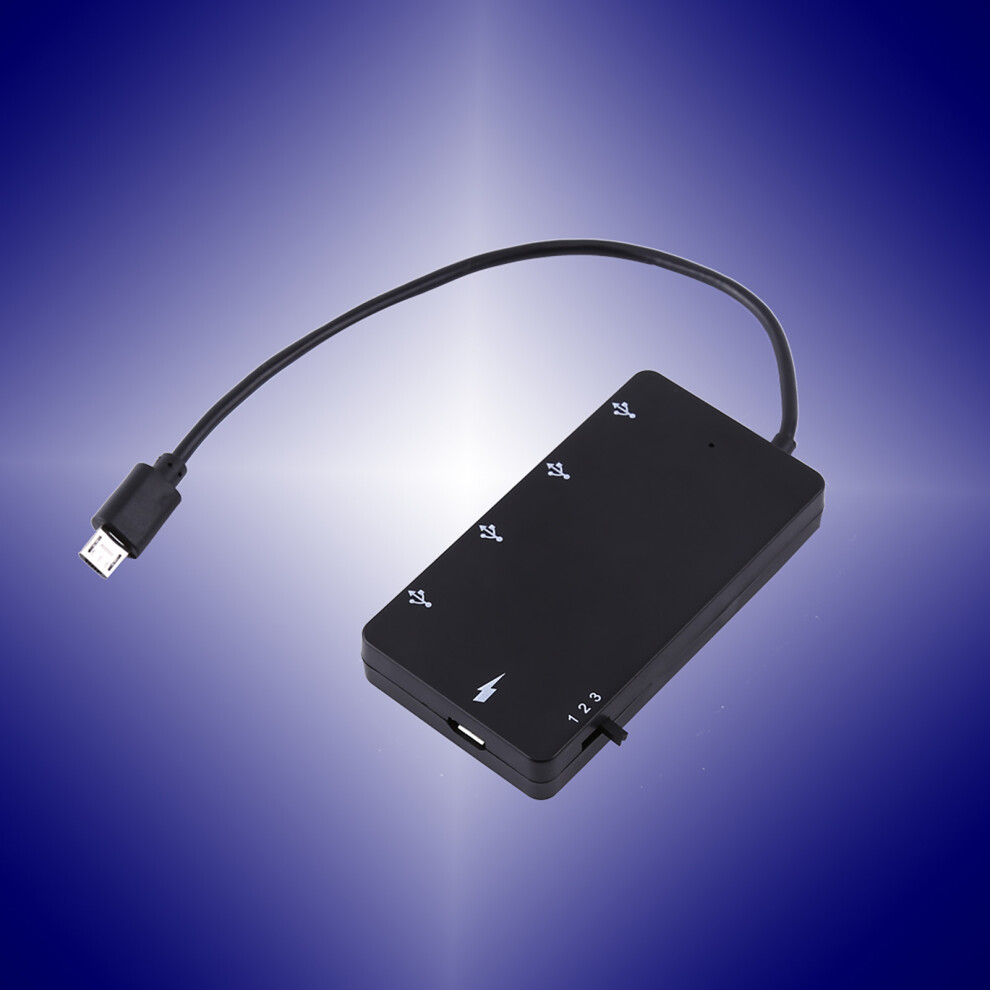 Usb 2.0 4 Port Otg Hub For Smartphones 7055741884405