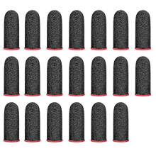 20PCS Gaming Finger Cover Sweatproof Mobile Finger Glove Anti-Slip Gaming Finger Sleeve Gamer Thumb Protector