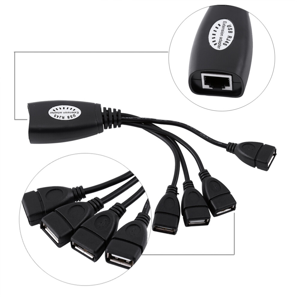 Usb 2.0 Ethernet Hub Extender 4 Ports 7055741646119