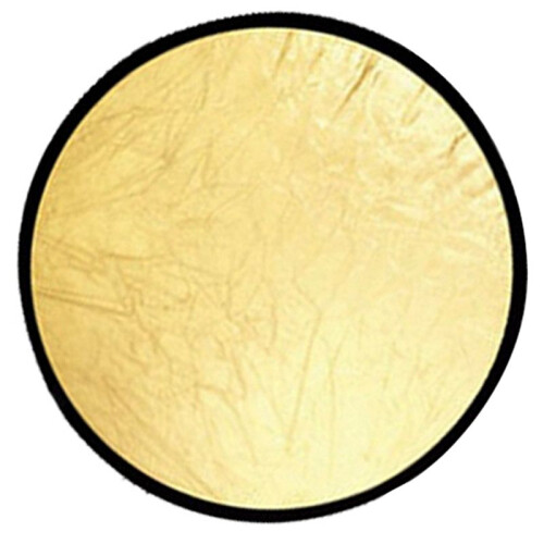 Photography Reflector 2-in-1 Gold Silver Foldable  Round Portable Suitable for Studio Diffuser