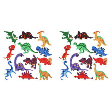 2X Children'S 5D Diamond Painting Pictures Set, DIY Animals Diamond Painting Sticker Kit, Crystal Art for Children