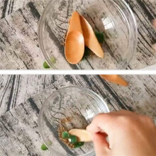 20 Pieces Wooden Spoon Condiments Spoon with Short Handle,for Coffee Loose Tea Leaves Milk Powder Spice Candy,Etc