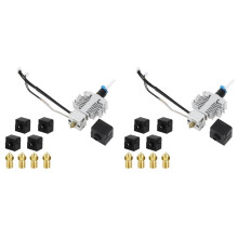 2X voor 5 S1 Hotend met Siliconen Sok en 0,4 mm Nozzle-Extruder Hot End Kit voor 5 S1 3D-Printer
