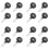 16X Atomizing Spray Plastic Bracket USB  Humidifier Diy Experiment Ultrasonic Atomization Bracket Without Atomizer 1