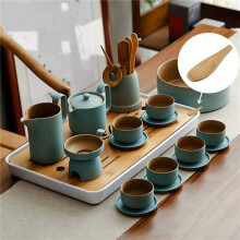 20 Stuks Houten Specerijen met Korte Handvat, voor Koffie Losse Thee Bladeren Melkpoeder Spice Snoep, Etc