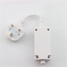 3X 13A AC240V Leakage Protection Rcd Socket Adaptor Home Circuit Breaker Leakage Protection Plug- Uk Plug