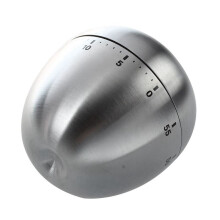 2X Stainless Steel 60-Minute Countdown Kitchen Cooking Mechanical Alarm Timer Clock -Shape