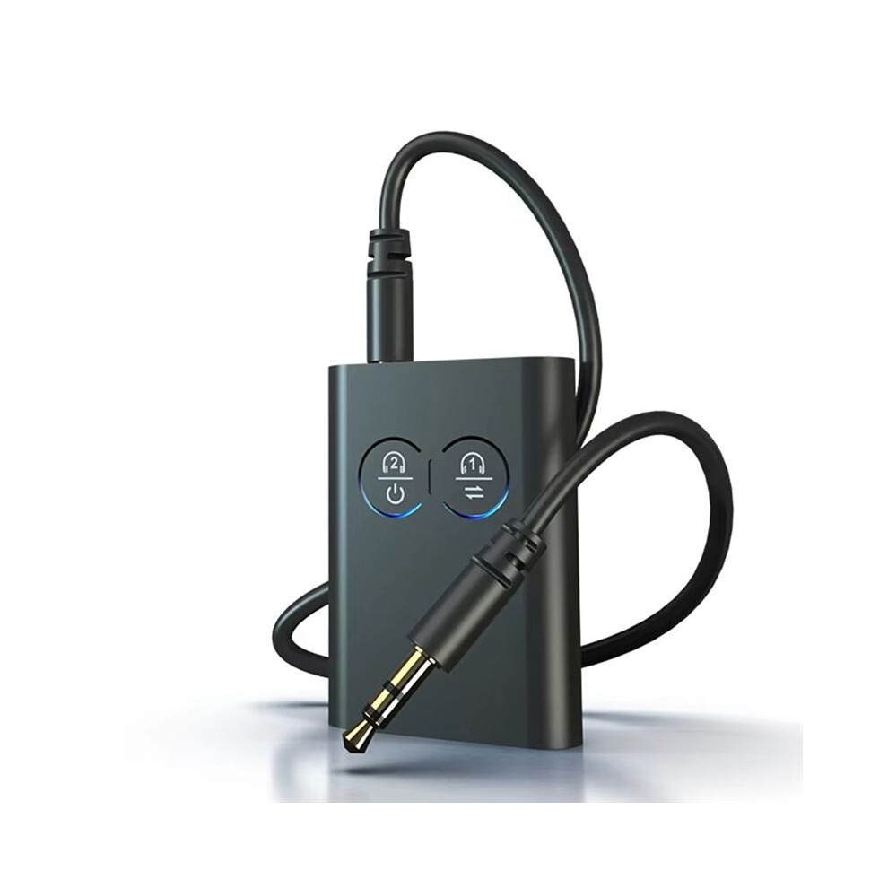 5.2 Transmitter Receiver For Car, Aptx-Adaptive Hd Low Latency Wireless Audio Adapter With 3.5Mm Aux 6031067881046