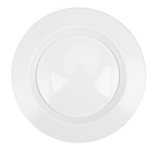 4 Pieces ABS Adjustable Air Vent Round Soffit Exhaust Vent White Inline Duct Fan Outlet Vent 4 Inch