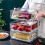 2X Refrigerator Organizer Bins with Pull Out Drawers Fridge Produce Drawer Set for Save Vertical Space 5