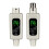 2X 2.4G Wireless Microphone Converter UHF Transmitter XLR Transmitter Receiver Adapter for Wired Dynamic 48v, B 2