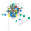 100pcs Multi-Color DIY Sewing Patchwork Pins for Quilting and Crafting 14