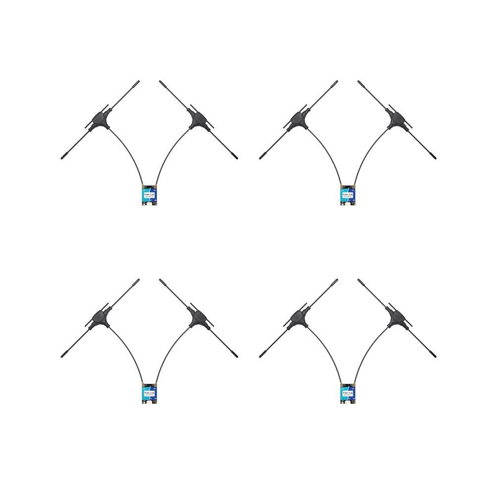 4X For Geprc Elrs 915M/2.4Ghz Gemx Gemini Rx Dual Frequency Receiver For Fpv Rc Drone 6033793815364